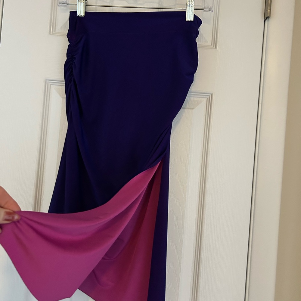 Purple dance skirt size medium